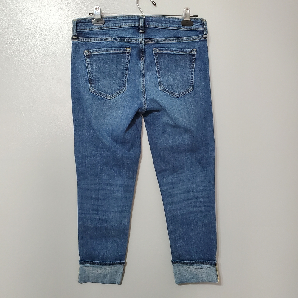 GAP Straight Cuff Cropped Jeans Women's Size 8 - Picture 4 of 11